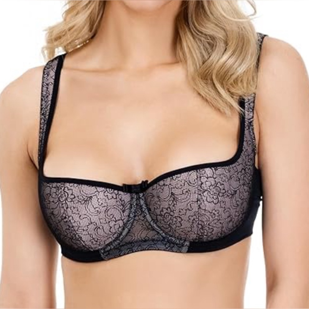 ROSME LINGERIE Balconette Bra.